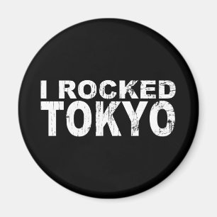 I Rocked Tokyo Bk Magnet
