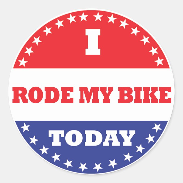 rode my bike