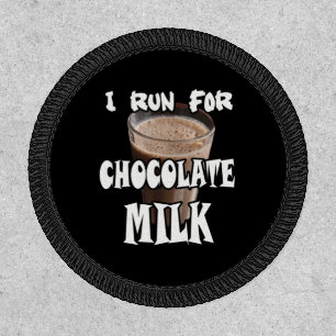 I Run for Chocolate Milk Running Patch