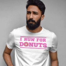 I run for donuts | Pink | Fun quote about running