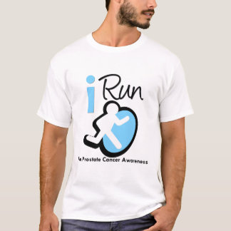 I Run For Prostate Cancer Awareness T-Shirt