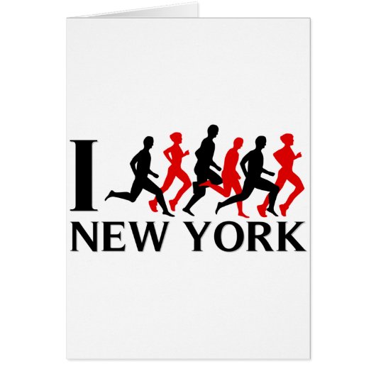I RUN NEW YORK CARDS (Front)