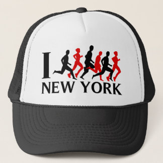 I RUN NEW YORK TRUCKER HAT