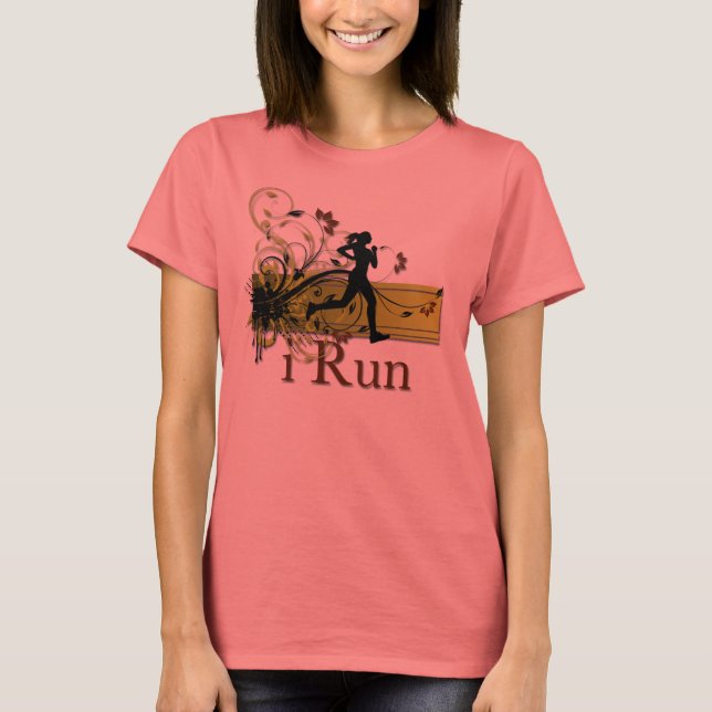 i Run T-Shirt (Front)