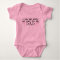 I run this house (DAD) Girl Infant Onsie