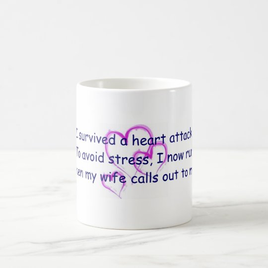 I run when my wife calls my name coffee mug