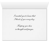 I said a prayer for you with a beach scene (Inside Horizontal (Bottom))