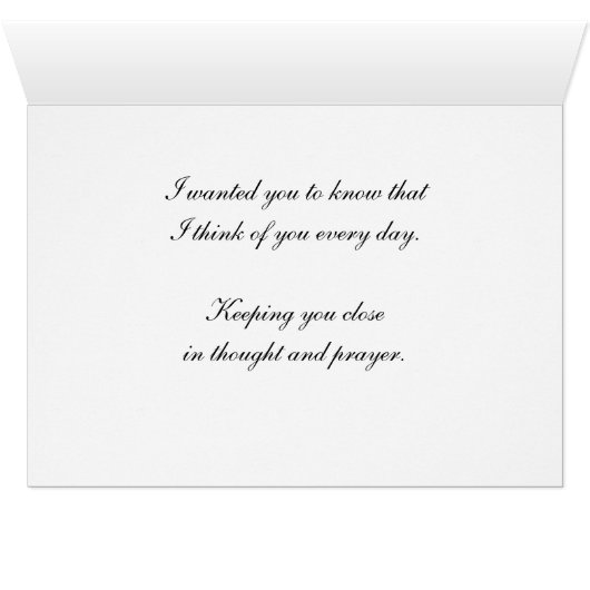 I said a prayer for you with a magnolia flower (Inside Horizontal (Bottom))