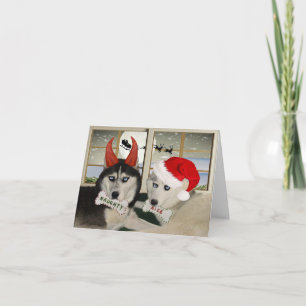 I Said Be Good For Goodness Sake Holiday Card