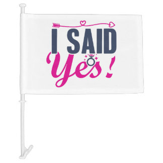 I said yes car flag