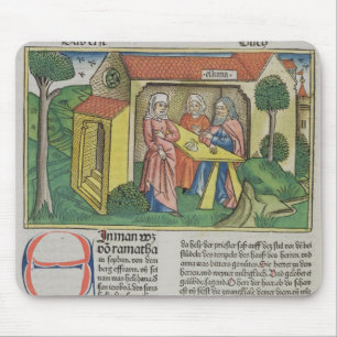 I Samuel 1:8 Elkanah comforts Hannah, from the 'Nu Mouse Pad