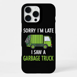 I Saw a Garbage Truck Costume Recycling Garbage iPhone 16 Pro Max Case