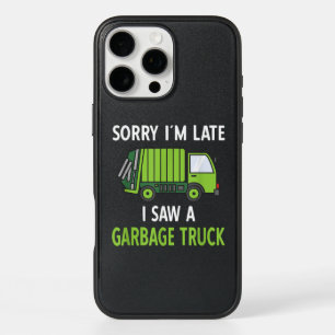 I Saw a Garbage Truck Costume Recycling Garbage iPhone 16 Pro Max Case