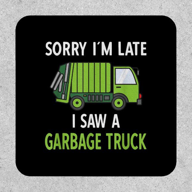 I Saw a Garbage Truck Costume  Recycling Garbage Patch (Front)