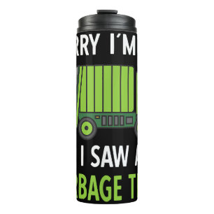 I Saw a Garbage Truck Costume Recycling Garbage Thermal Tumbler