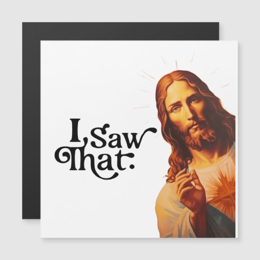 I Saw That, Jesus Art, I Saw That Jesus (Front/Back)