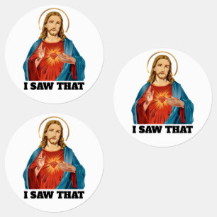 I SAW THAT, JESUS KIDS' LABELS