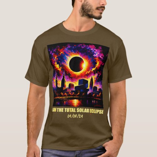 I saw the total solar eclipse 08024 T_Shirt