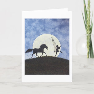 "I Saw Them One Night" Letterpress Thank You Card