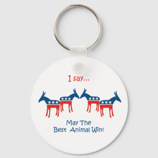 I Say... Democrat Keychain