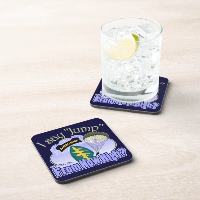 I Say Jump [Special Forces] Coaster (Right Side)