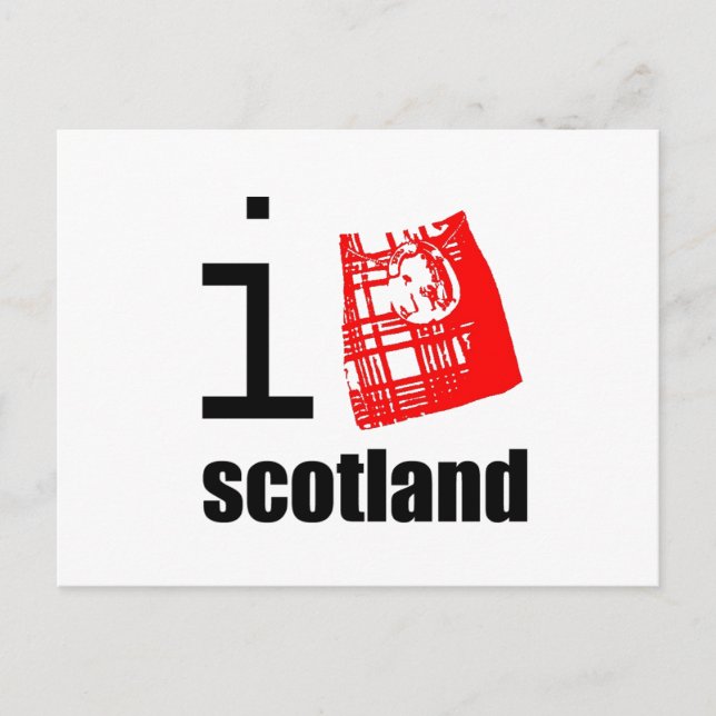 i-scotland_kilt postcard (Front)