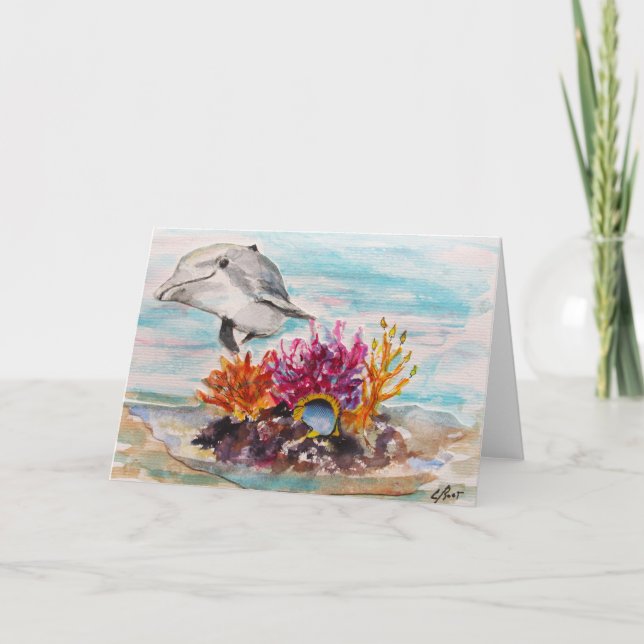 I Sea It's Your Birthday Thank You Card (Front)