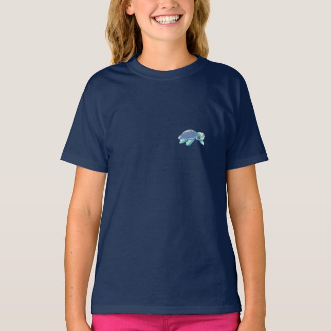 "I sea you" Turtle T-Shirt (Front)