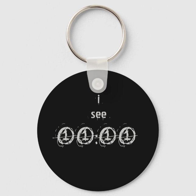 i see, 11:11 keychain (Front)