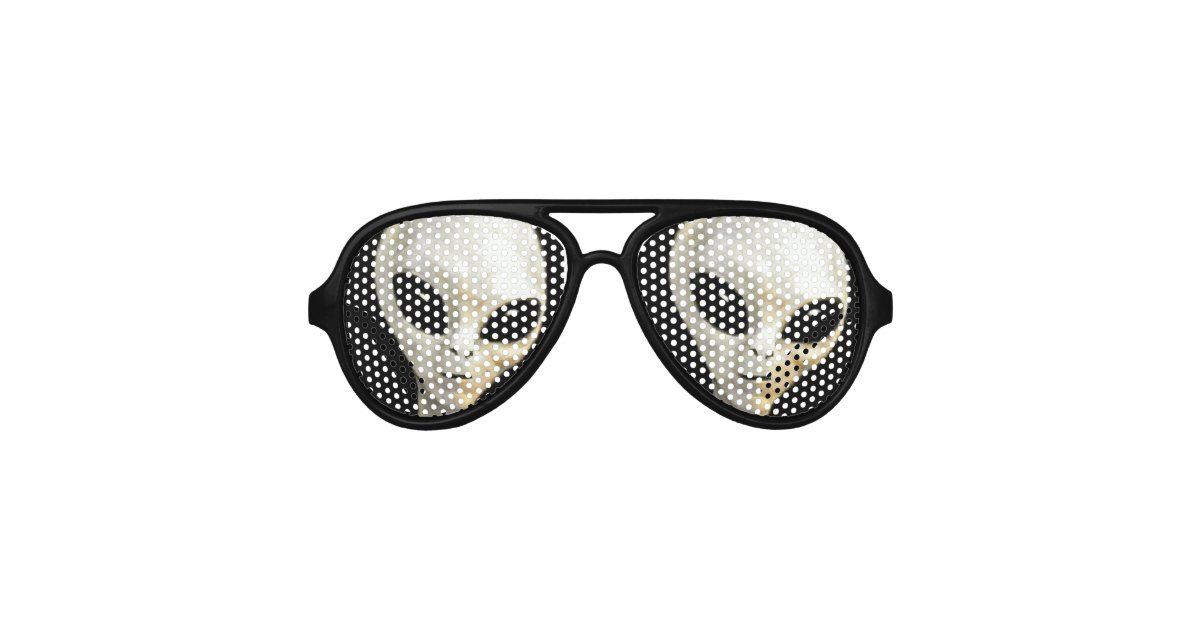 I SEE ALIENS Sunglasses Zazzle