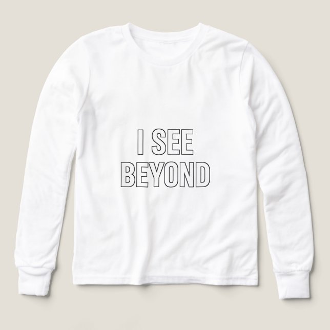I SEE BEYOND — Spiritual Awakened Third Eye Energy Tri-Blend Shirts (Design Front)