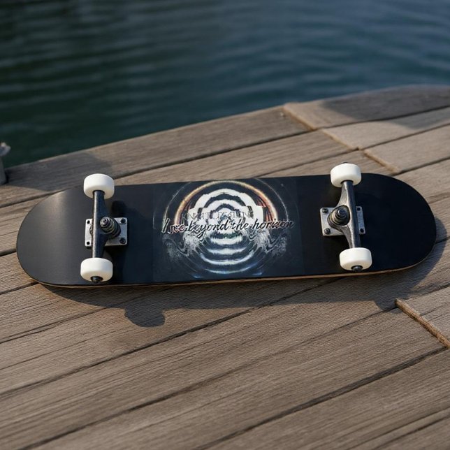 I See Beyond The Horizon Skateboard Deck 7¾" (Creator Uploaded)