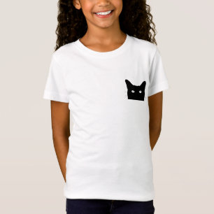 I See Cat Click to Pick Your Color Background T-Shirt