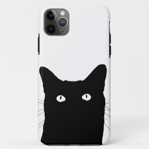 I See Cat Click to Pick Your Custom Color Decor iPhone 11 Pro Max Case