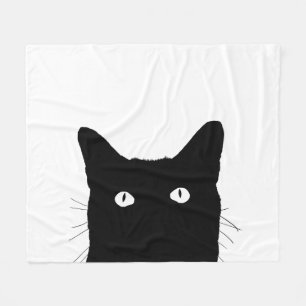 I See Cat Click to Select a Custom Color Fleece Blanket