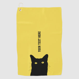 I See Cat Click to Select a Custom Color   Golf Towel
