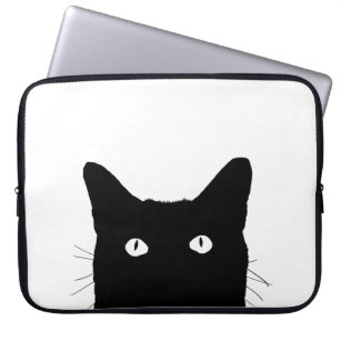 I See Cat Click to Select a Custom Color Laptop Sleeve