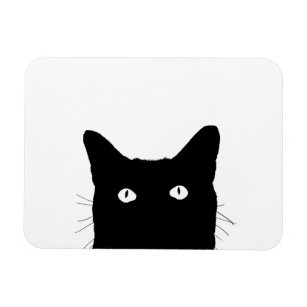 I See Cat Click to Select Your Color Decor Magnet