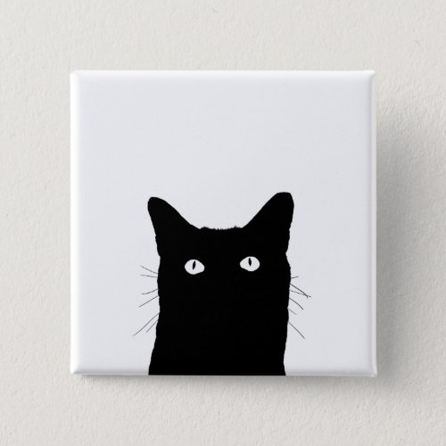 I See Cat Click to Select Your Color Decor Option Pinback Button