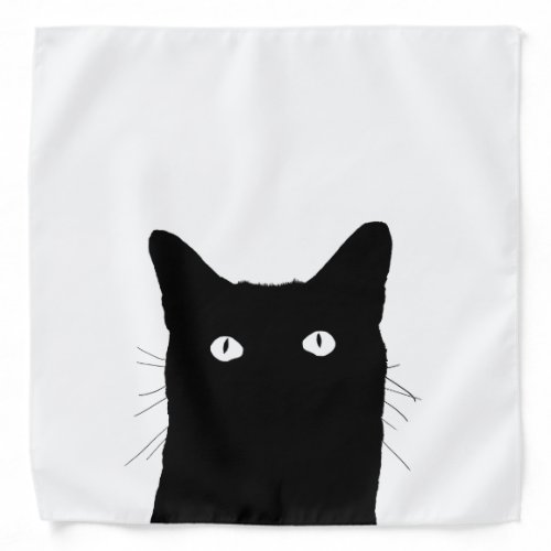 I See Cat Click to Select Your Colorful Decor Bandana