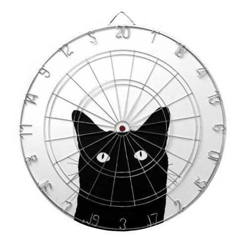 I See Cat Click to Select Your Colorful Decor Dartboard