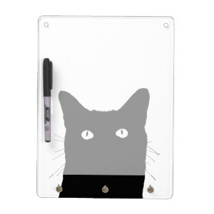 I See Cat Click to Select Your Colorful Decor Dry Erase Board