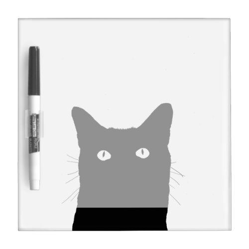 I See Cat Click to Select Your Colorful Decor Dry Erase Board