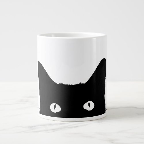 I See Cat Click to Select Your Colorful Decor Large Coffee Mug