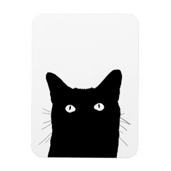 I See Cat Click To Select Your Colorful Decor Magnet by MustacheShoppe at Zazzle