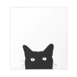 I See Cat Click To Select Your Colorful Decor Notepad at Zazzle