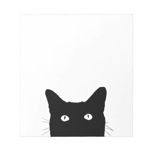 I See Cat Click to Select Your Colorful Decor Notepad