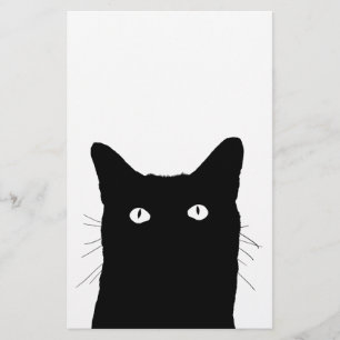 I See Cat Click to Select Your Colorful Decor Stationery