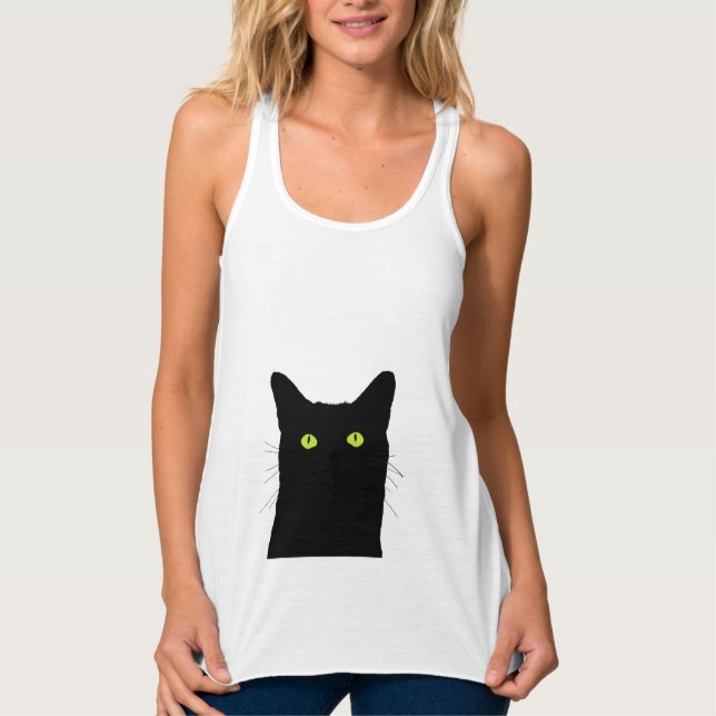 I See Cat Tank Top (Front)