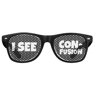 I SEE CONFUSION FUNNY SUNGLASSES SHADES
